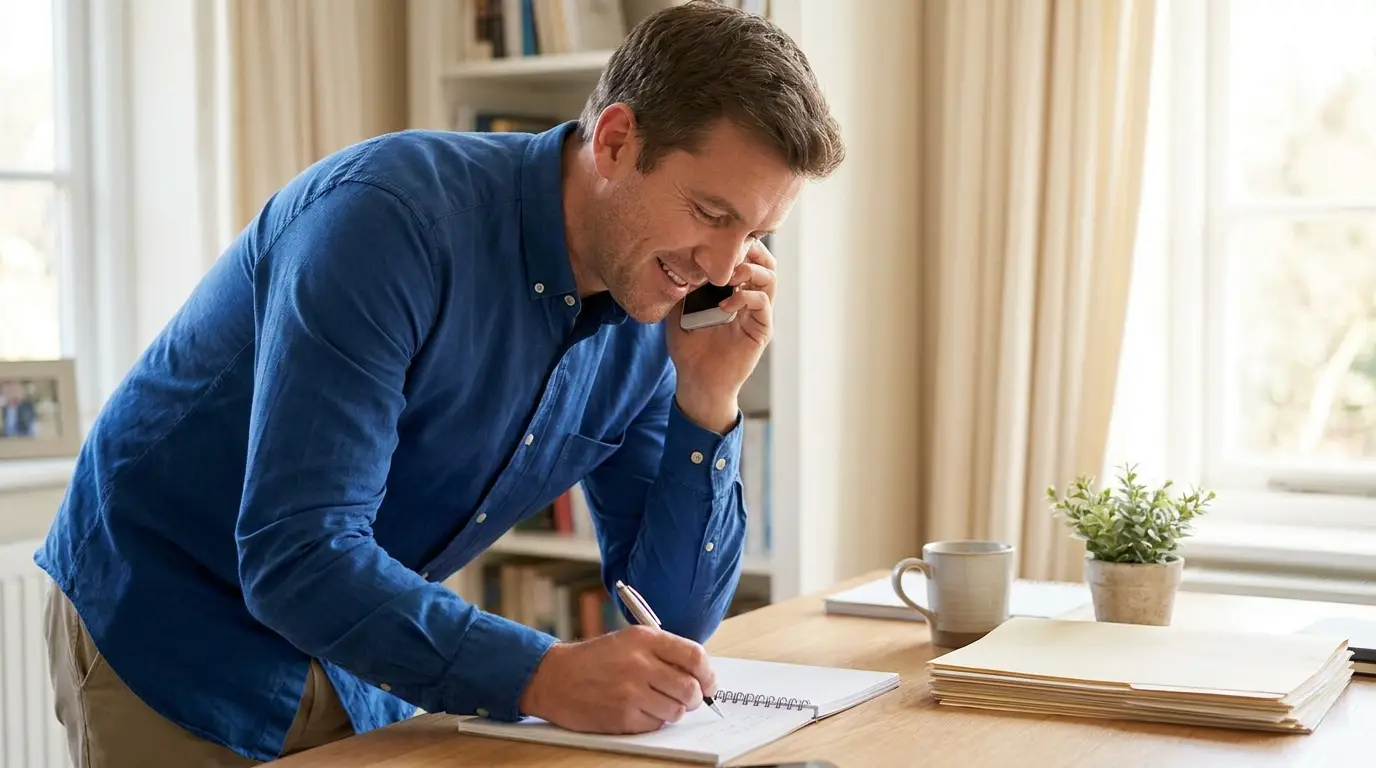 Mandataire en prospection téléphonique avec un script